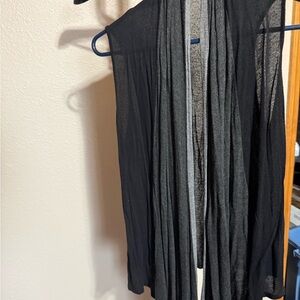 Forever 21 Gray Sheer Cardigan